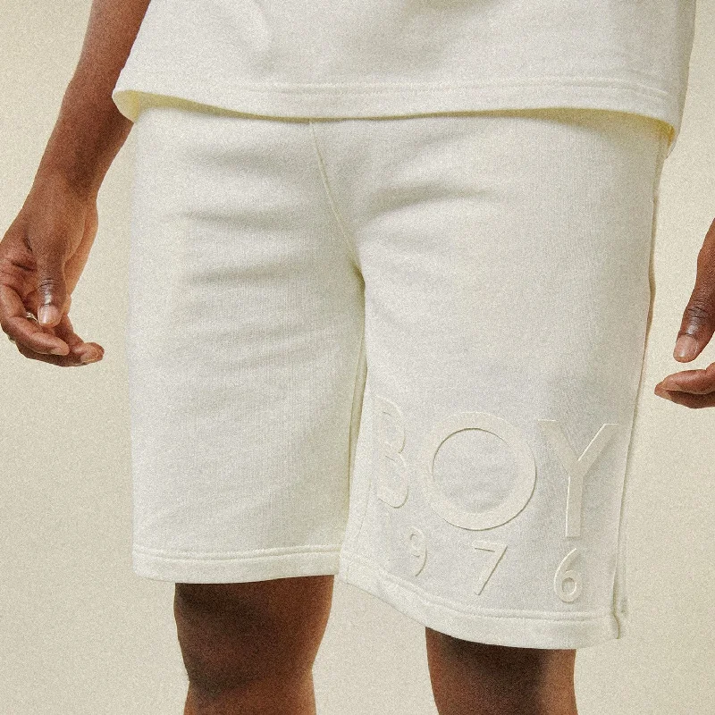 BOY 1976 SHORTS - OFF WHITE