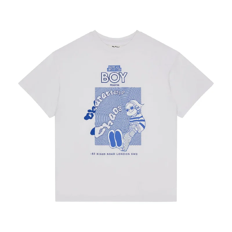 BOY SHOWCASE GRAPHIC T-SHIRT - WHITE