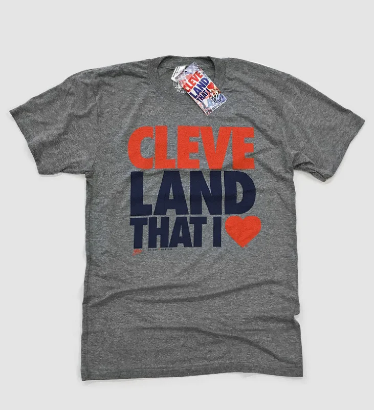 Cleveland T Shirt - Land That I Love - Grey