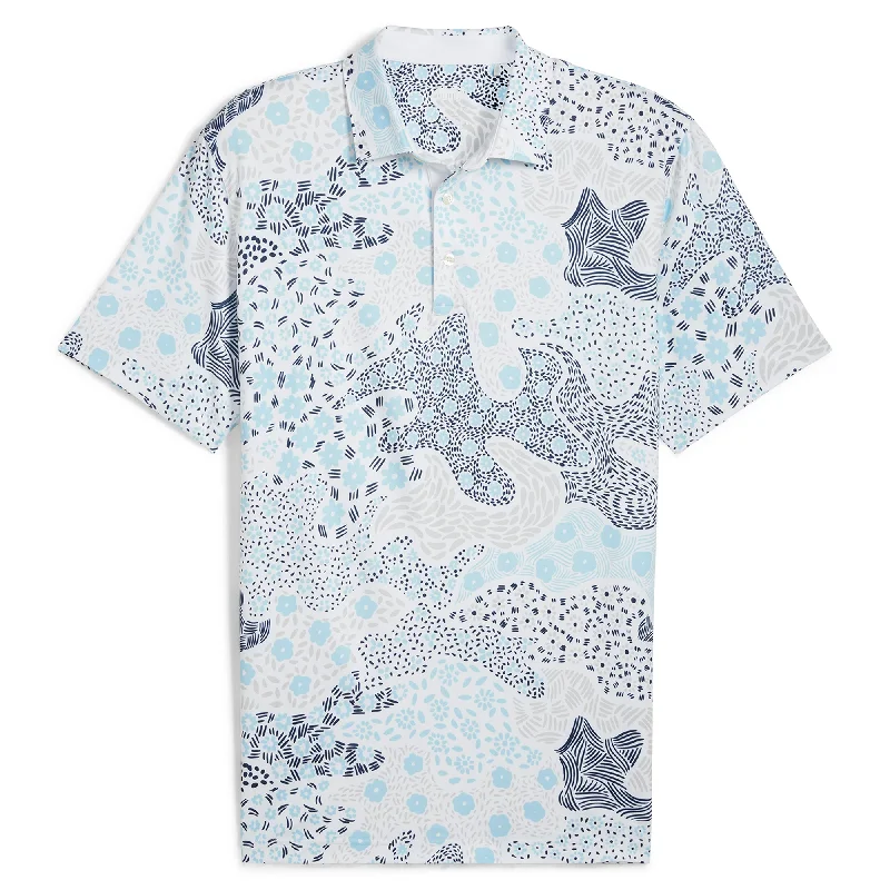 CLOUDSPUN Bloom Camo Golf Polo