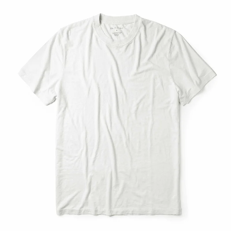 The Cotton Hemp Tee in Natural