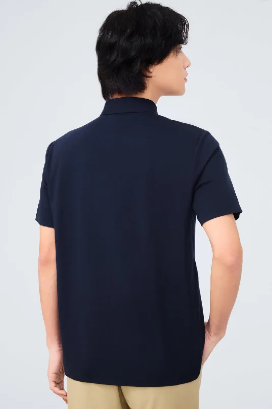 InstantCool Jersey Polo | Navy NYE009