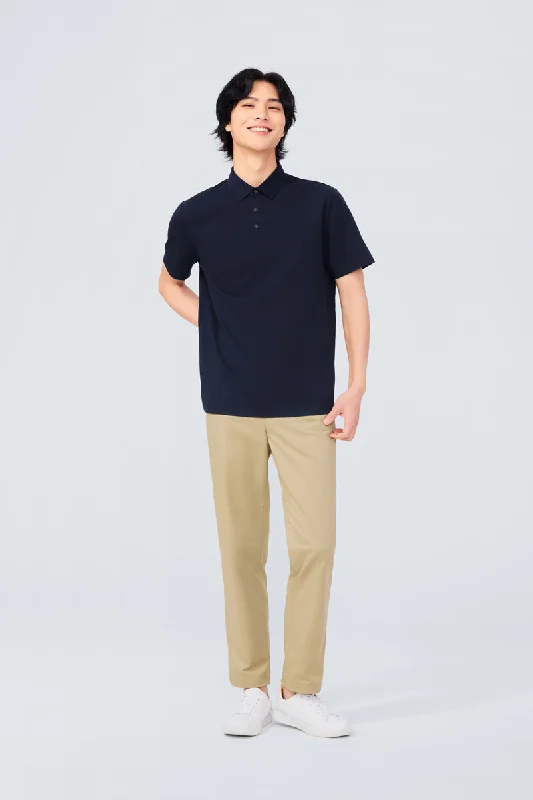 InstantCool Jersey Polo | Navy NYE009