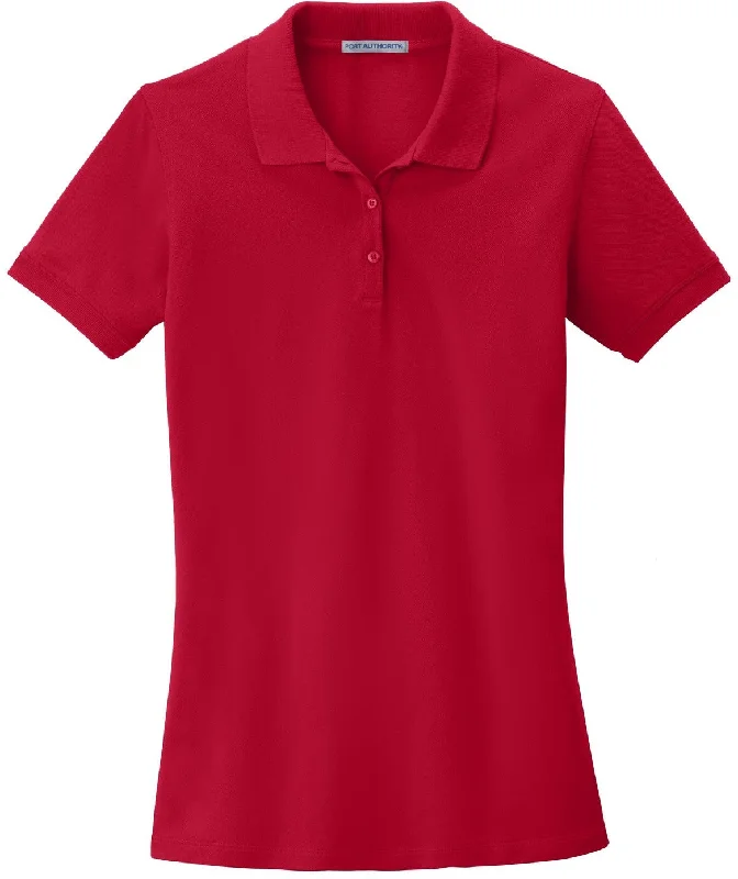 Port Authority Ladies EZCotton Pique Polo