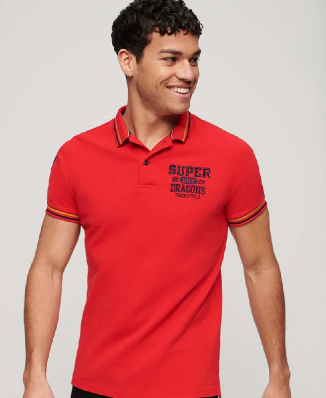 Year of the Dragon Superstate Polo | Flare Red