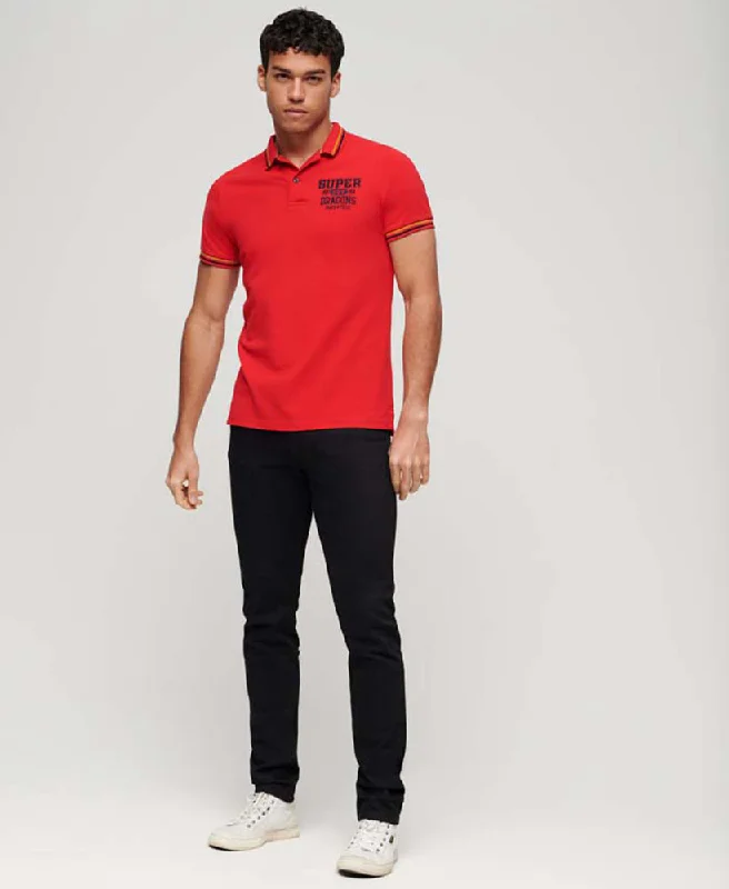 Year of the Dragon Superstate Polo | Flare Red