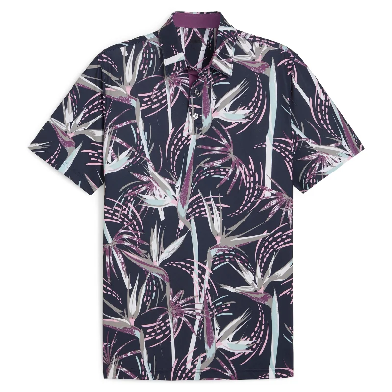 MATTR Birds of Paradise Golf Polo