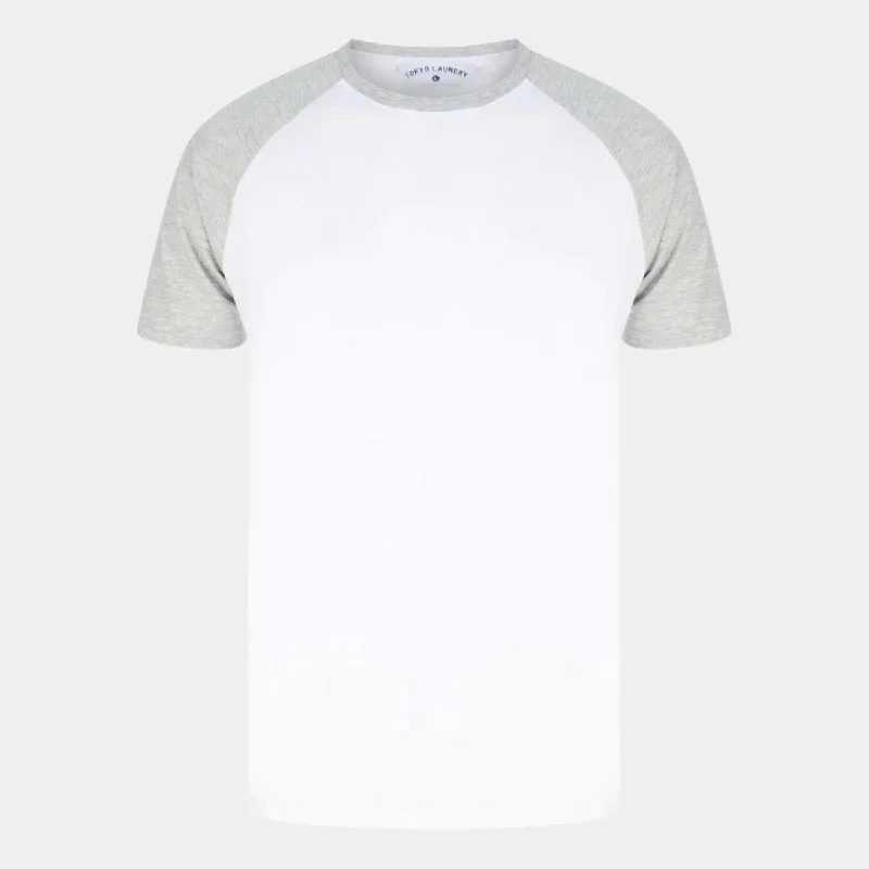 Mens 3pk Tokyo Laundry Raglan Sleeve T-Shirts