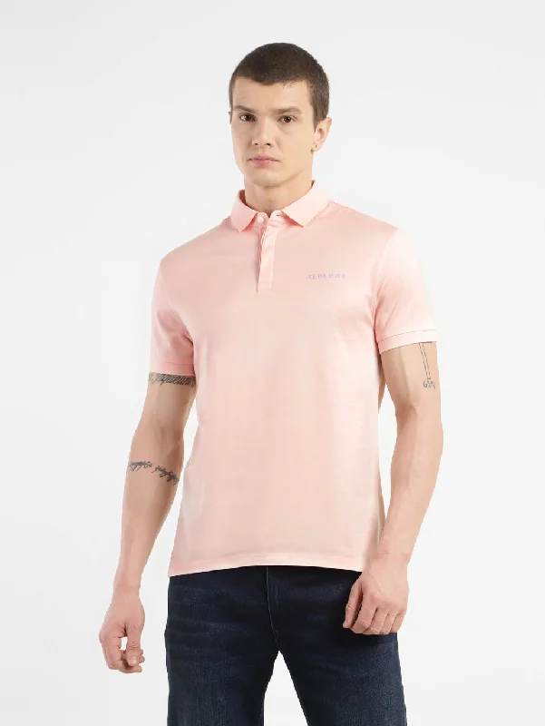 Men's Solid Slim Fit T-shirt