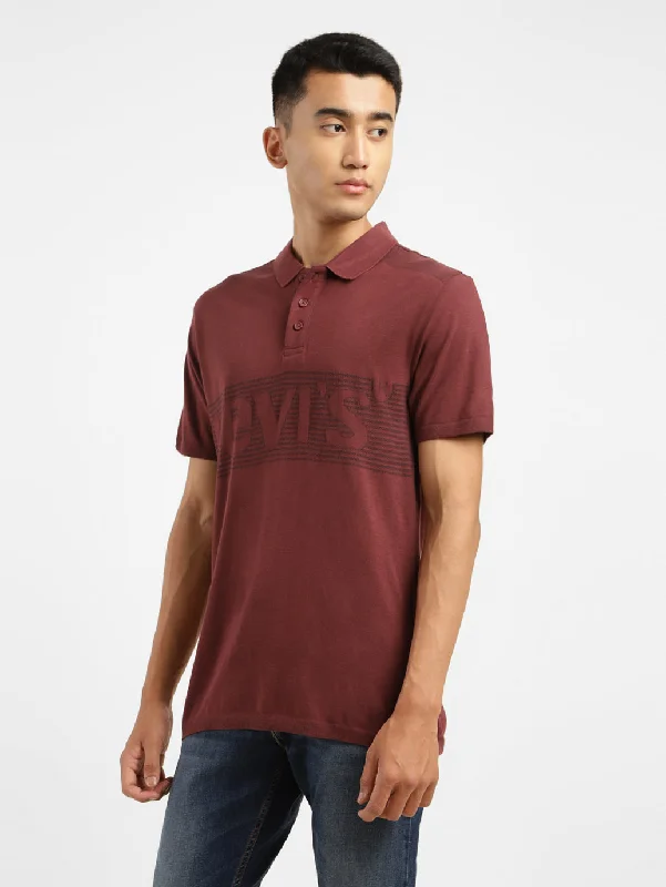 Men's Solid Polo T-shirt