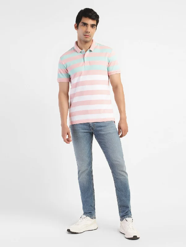 Men's Colorblock Polo T-shirt