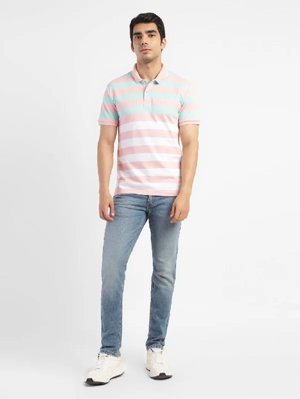 Men's Colorblock Polo T-shirt