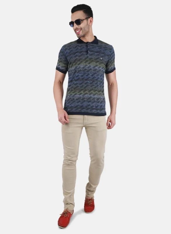 Men Multi Color Solid T-Shirt