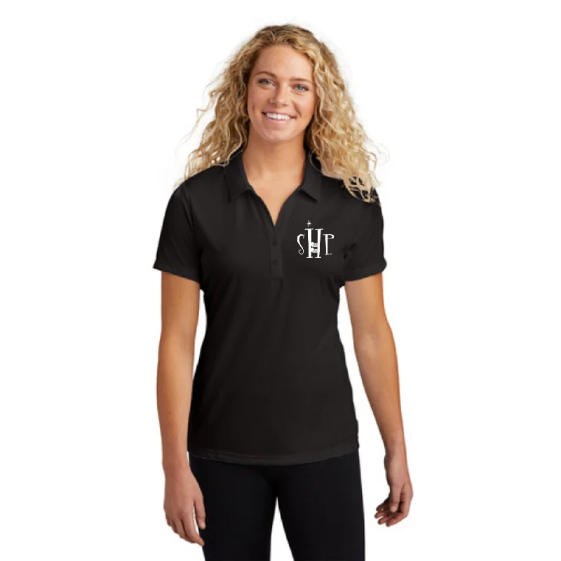 ""NEW"" Official SHP Polo- Women's (Black)