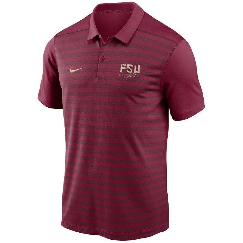 Nike Men's FSU Spear Logo Dri-fit Victory Polo - Garnet