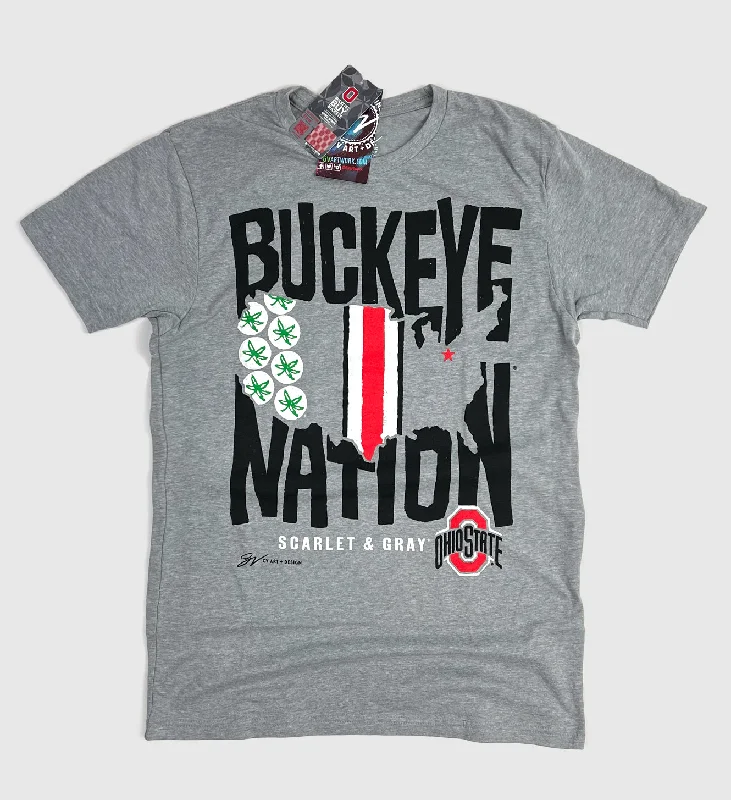 Ohio State Buckeye Nation T shirt