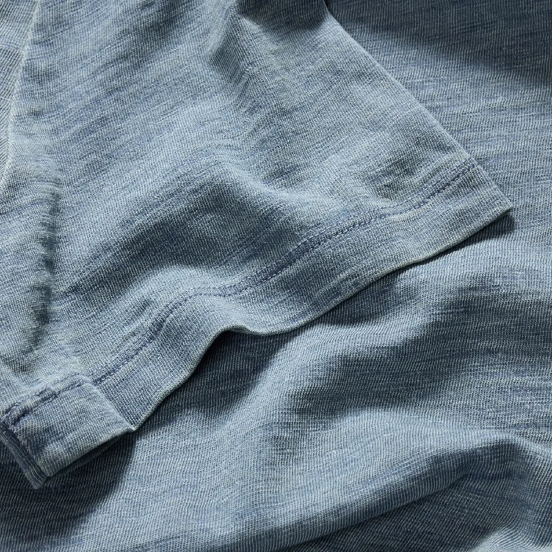 The Organic Cotton Tee in Dyed Indigo