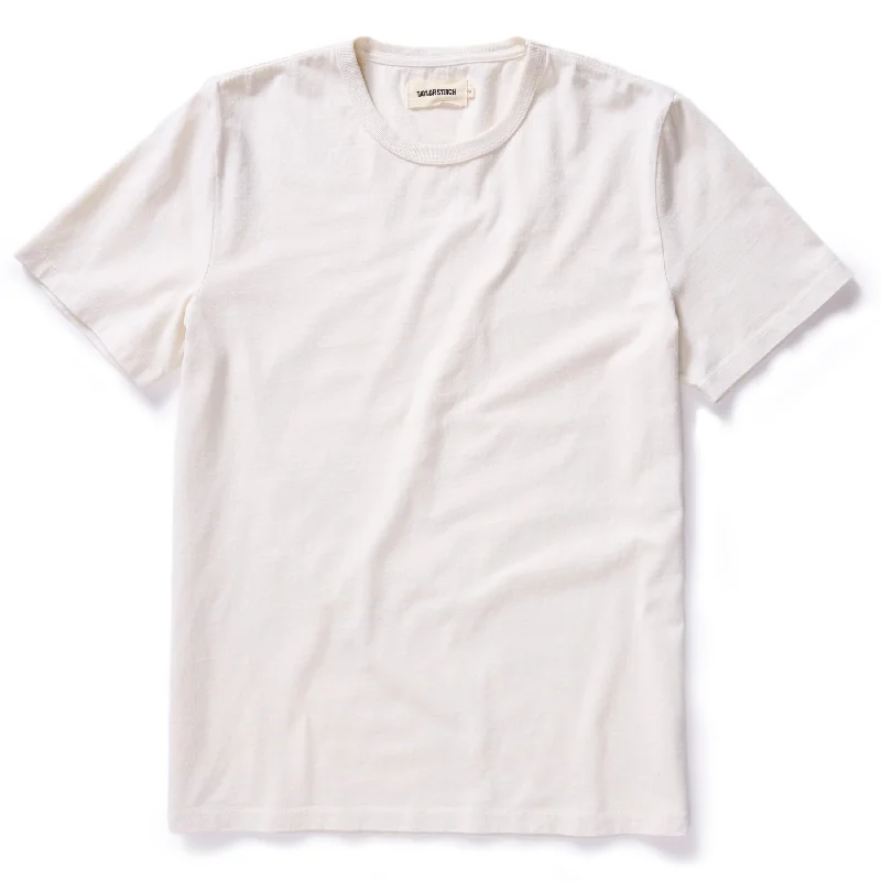 The Organic Cotton Tee in Vintage White