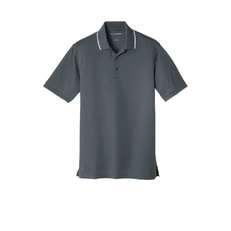 #Port Authority Dry Zone UV Micro-Mesh Tipped Polo