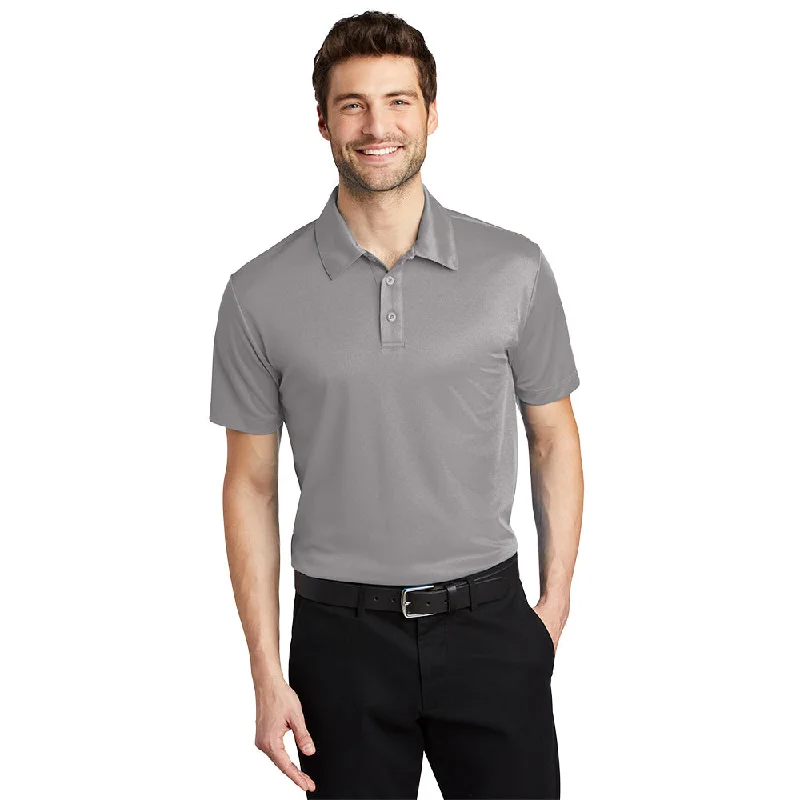 Port Authority K540 Silk Touch Performance Polo - Gusty Grey