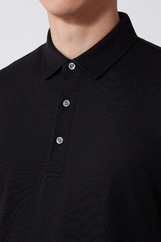 Regal Pique Polo | Black BKFD01