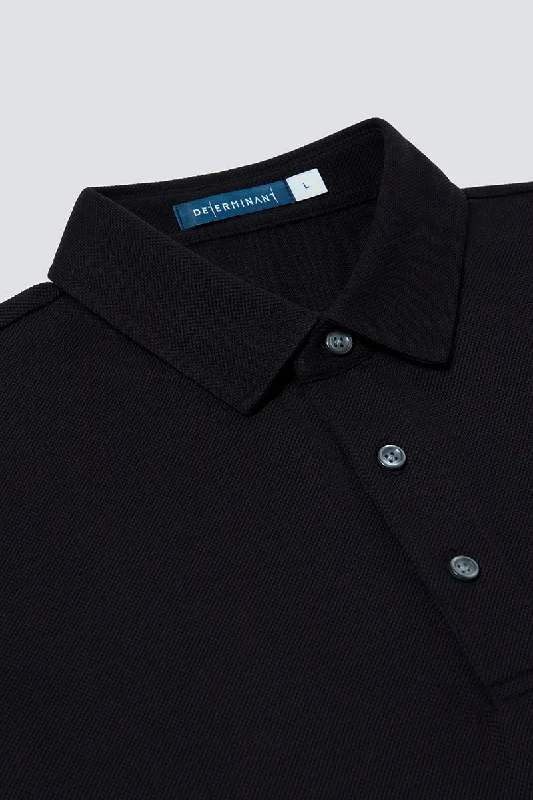 Regal Pique Polo | Black BKFD01