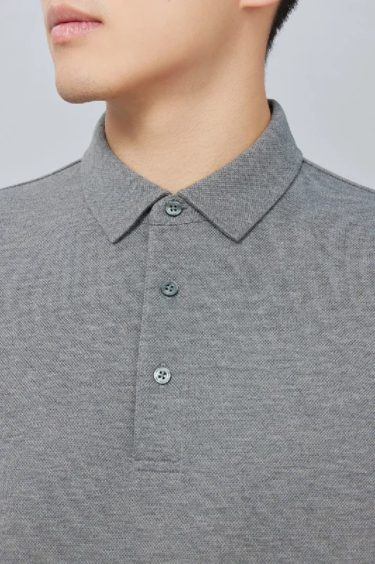 Regal Pique Polo | Dark Grey EBCG30