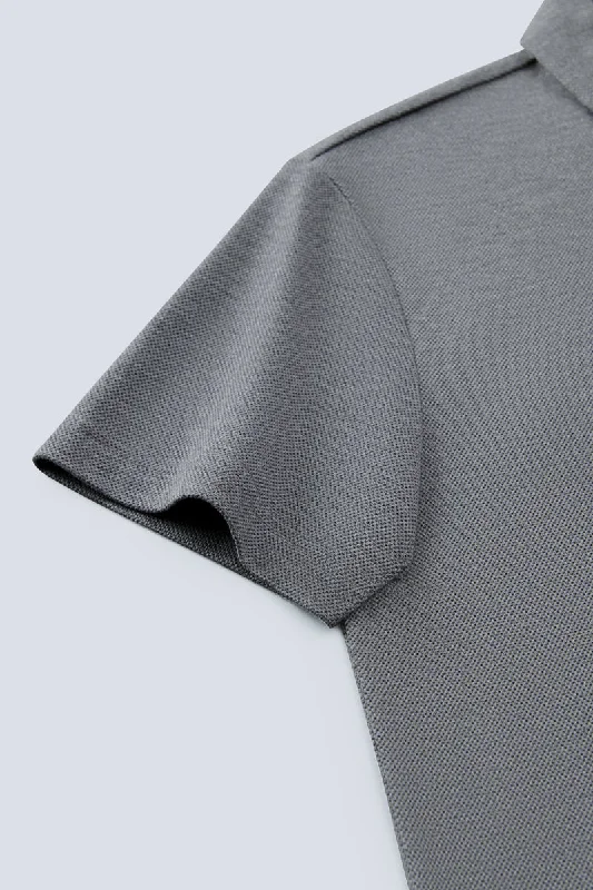 Regal Pique Polo | Dark Grey EBCG30