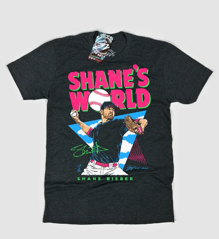 ""Shane's World"" Shane Bieber T shirt