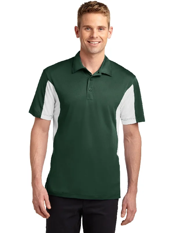 Sport-Tek Side Blocked Micropique Polo Shirt