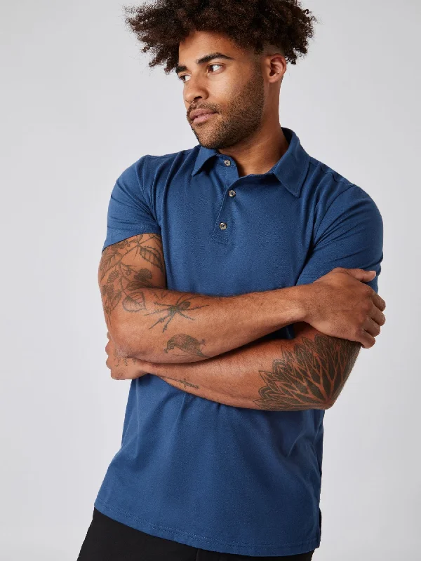 Steel Blue Torrey Polo