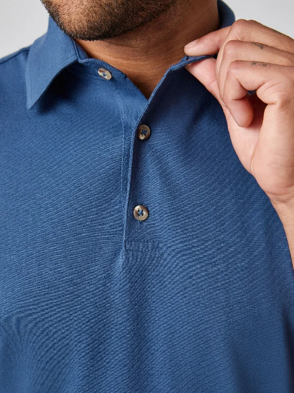 Steel Blue Torrey Polo