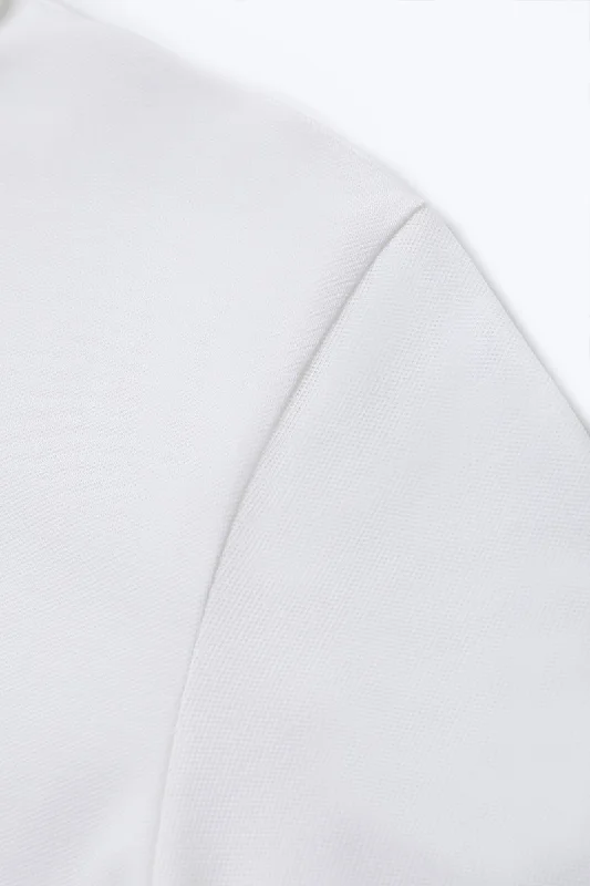 VISDRY™ Pique Tipped Polo | White WH001Z