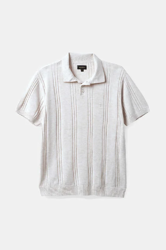 Weekend Reserve Merino Wool S/S Polo - Off White