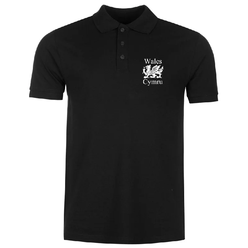 Welsh Dragon -Casual Polo Shirt