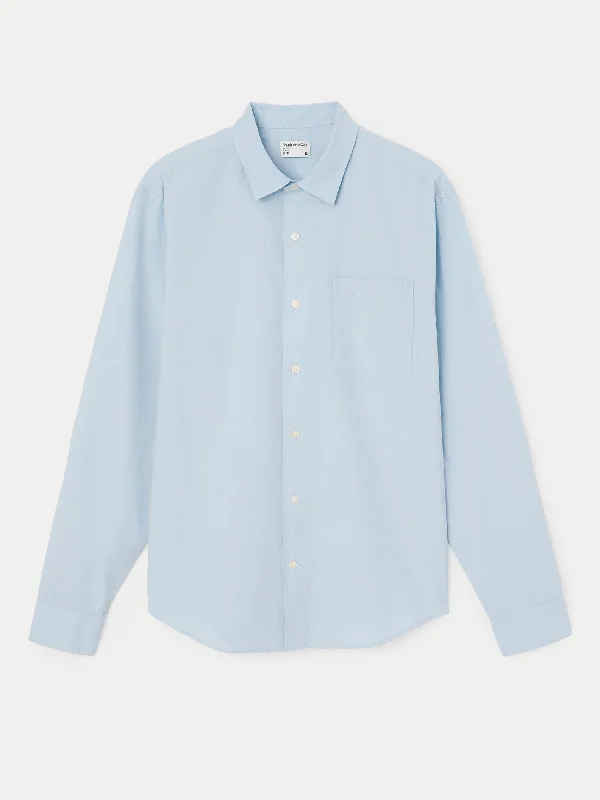 The Kapok Poplin Shirt in Blue