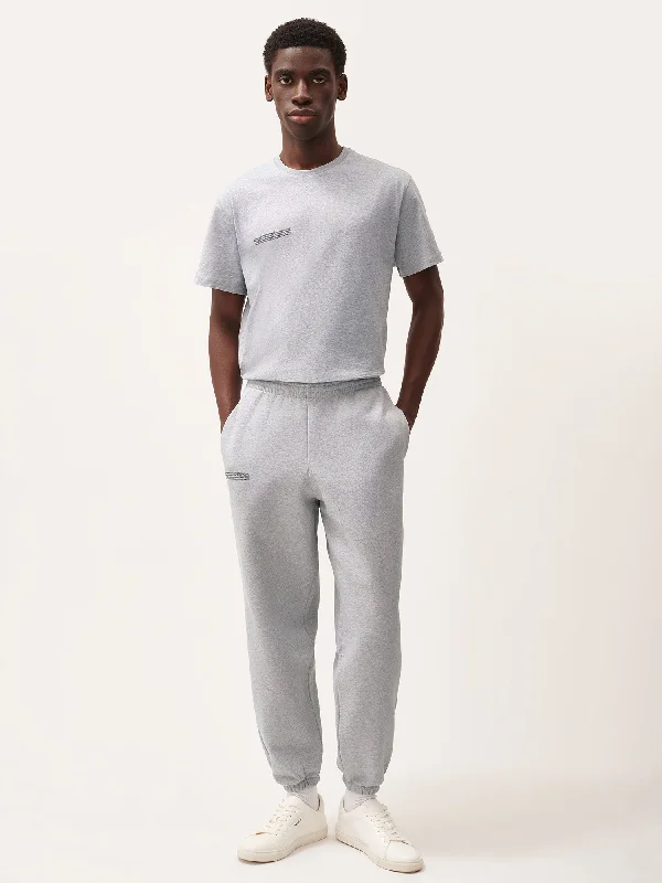 365 Heavyweight Track Pants—grey marl