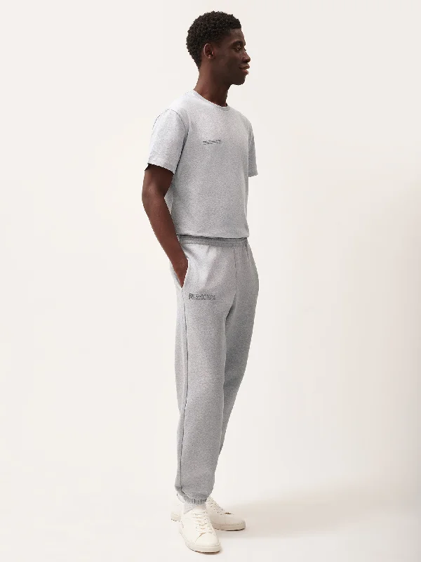 365 Heavyweight Track Pants—grey marl