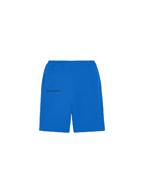 365 Midweight Long Shorts—cobalt blue