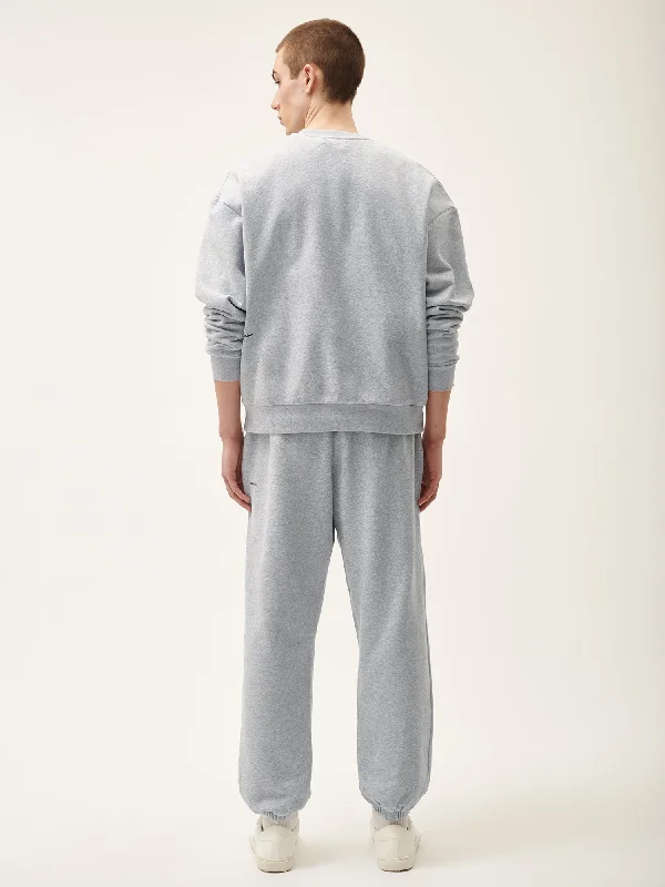 365 Midweight Track Pants—grey marl