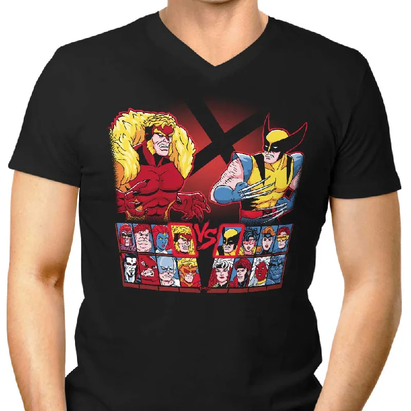 Mutant Fighter - Men's V-Neck