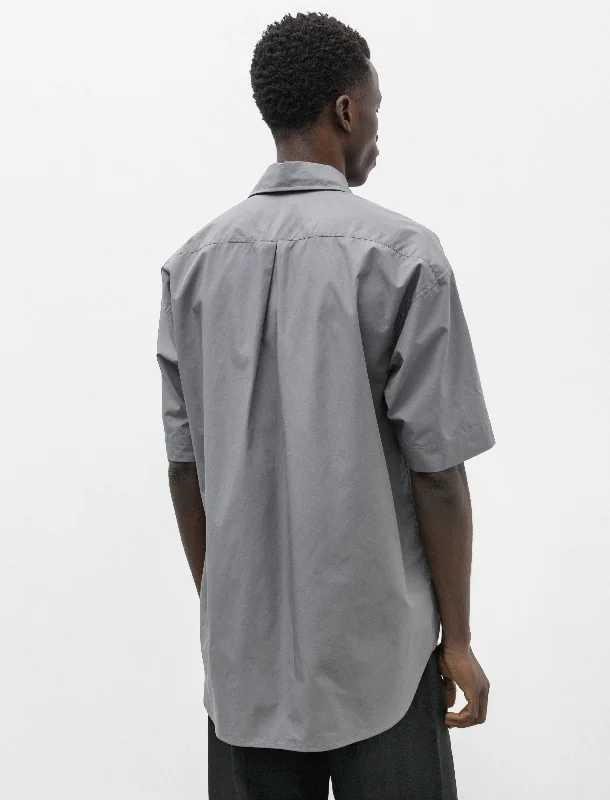 Stereo Short Sleeve Shirt Pima Storm Grey