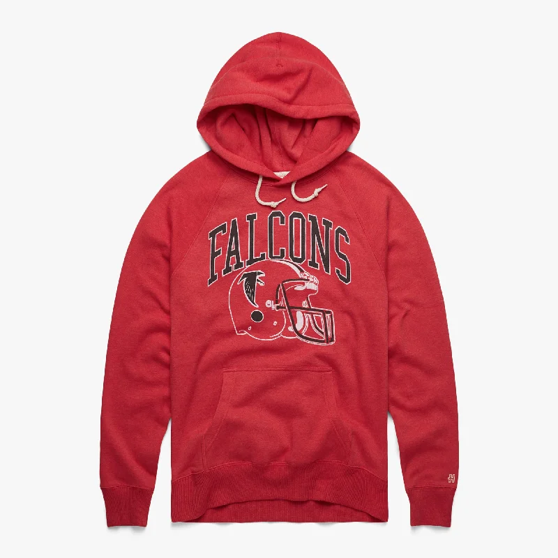 Atlanta Falcons Helmet Retro Hoodie