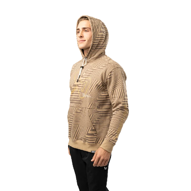 BAUER PRINTED FLEECE HOODIE SENIOR