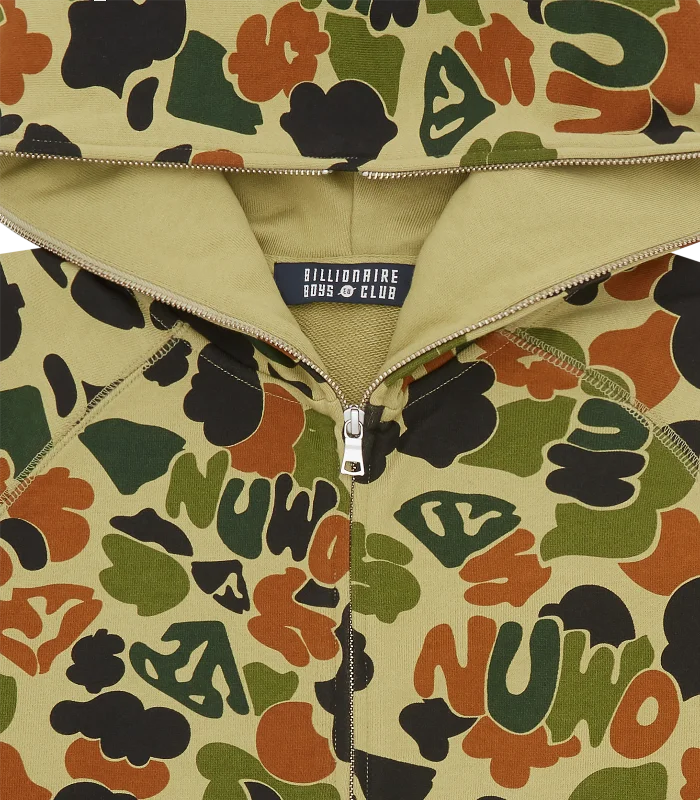 BBC X NUWO ZIP THROUGH HOOD - CAMO