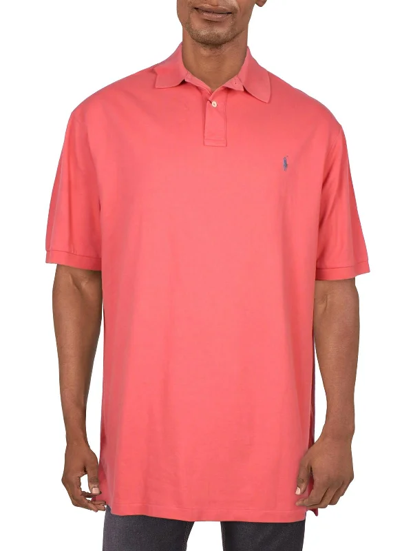 Big & Tall Mens Cotton Short Sleeve Polo