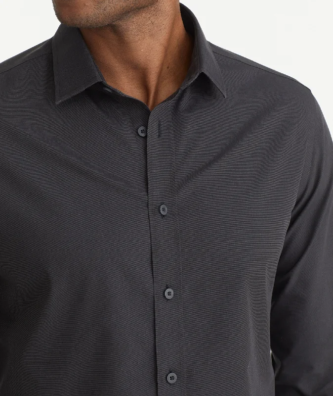 Wrinkle-Free Black Stone Shirt