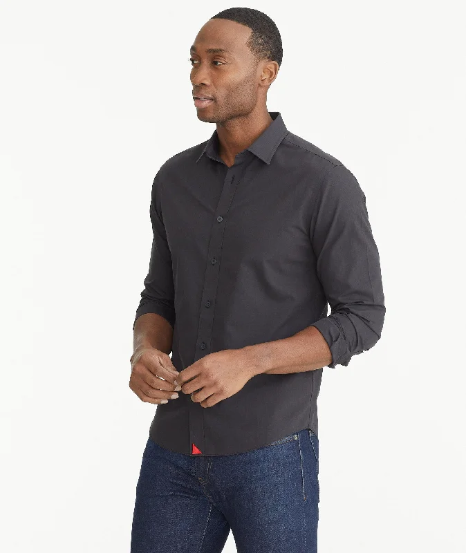 Wrinkle-Free Black Stone Shirt