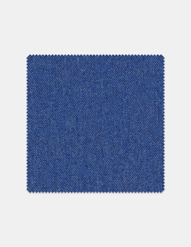 Brushed Flannel - Royal Blue