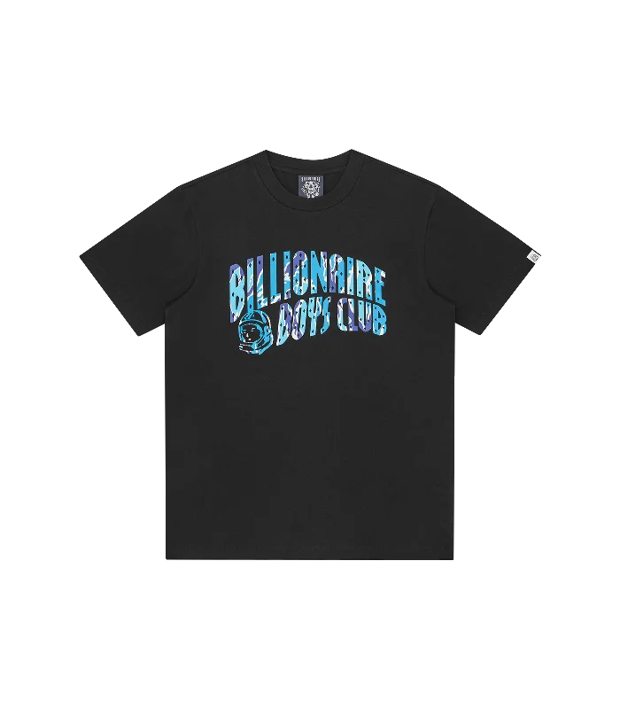 CAMO ARCH LOGO T-SHIRT - BLACK